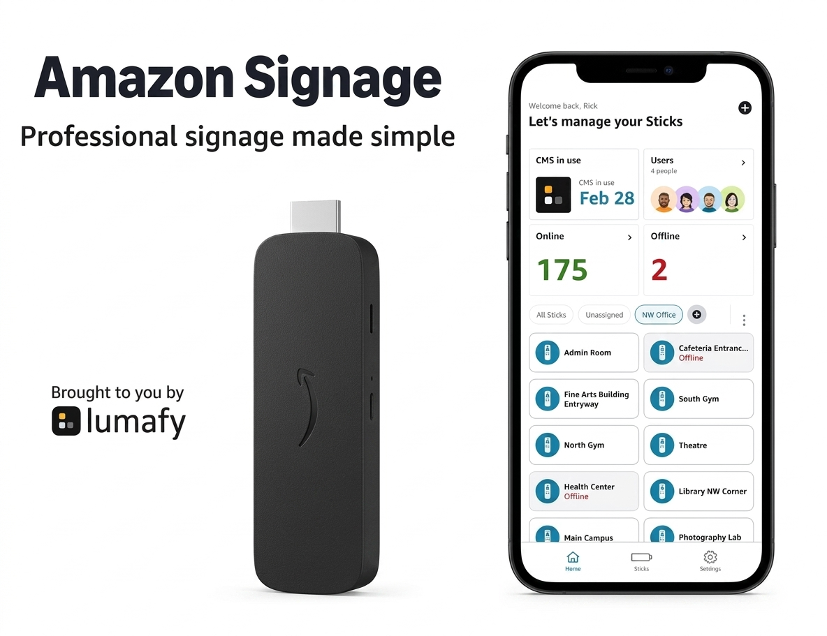 Amazon Signage 4K Media Player Stick