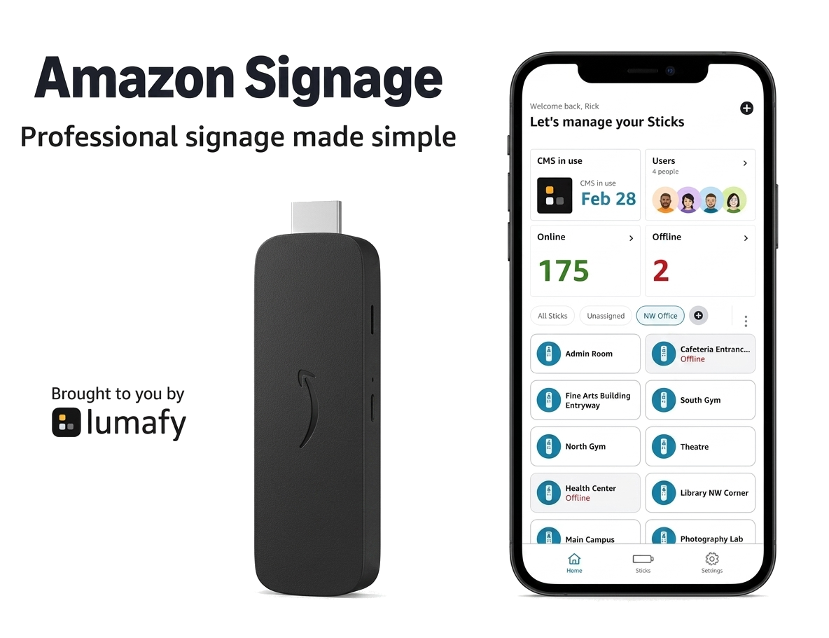 Amazon Signage 4K Media Player Stick