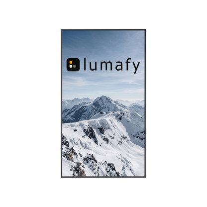 lumafy ONE Ultra-Thin 4K Digital Signage Display
