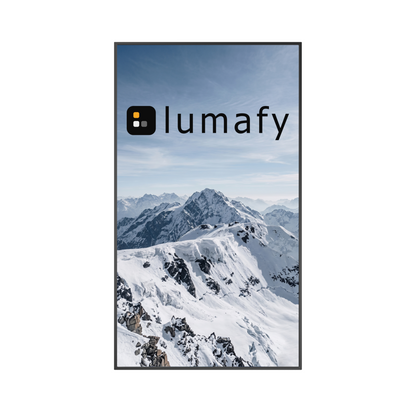 lumafy ONE Ultra-Thin 4K Digital Signage Display