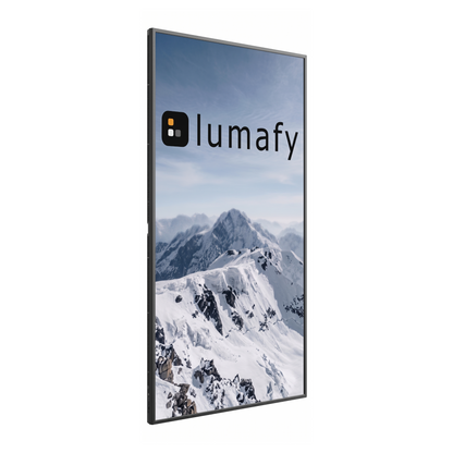 lumafy ONE Ultra-Thin 4K Digital Signage Display